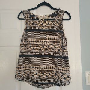 'Pink Martini' Boxy Camisole, Size XS